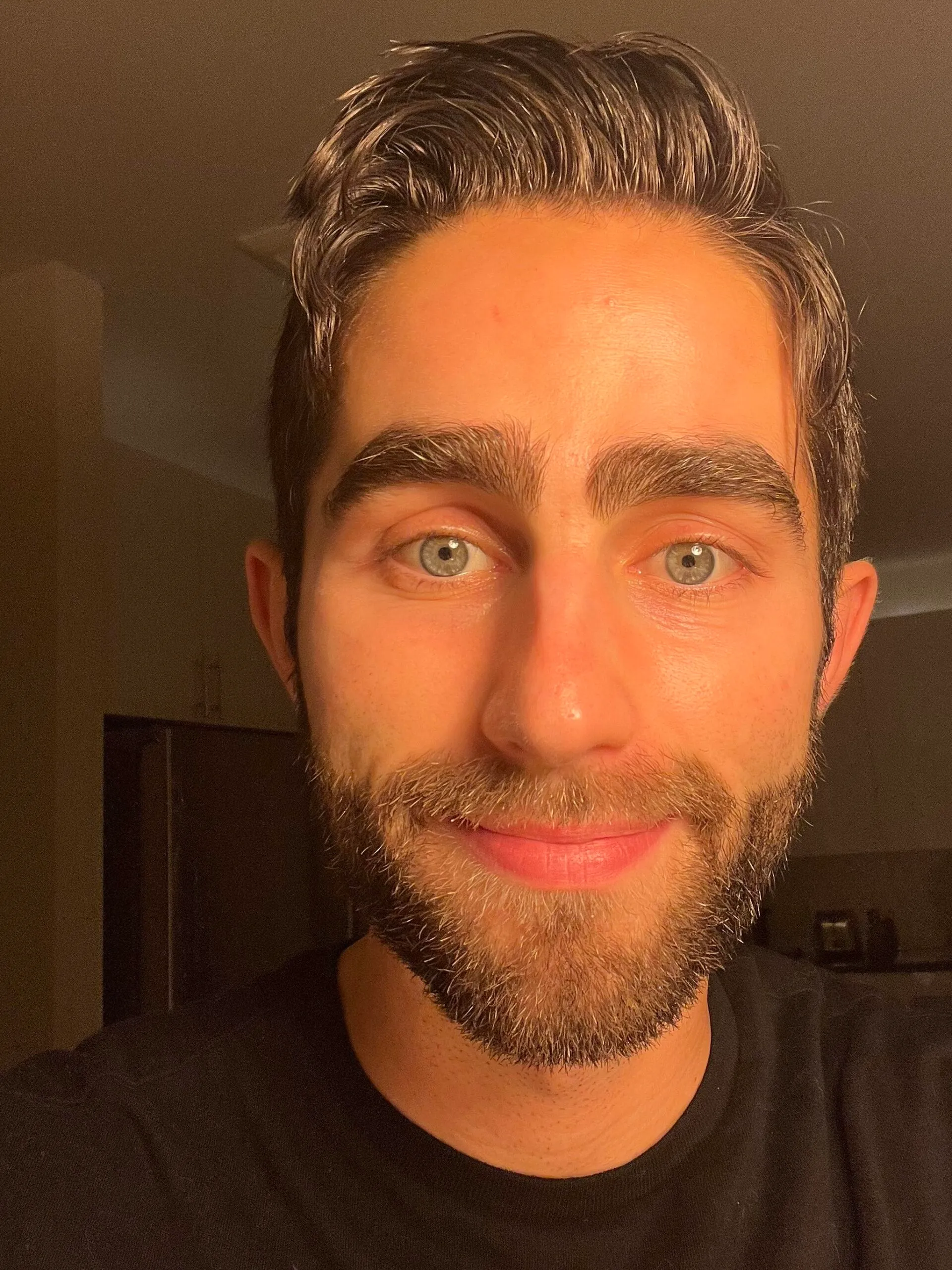 Photo showing skin after using the skincare in this article