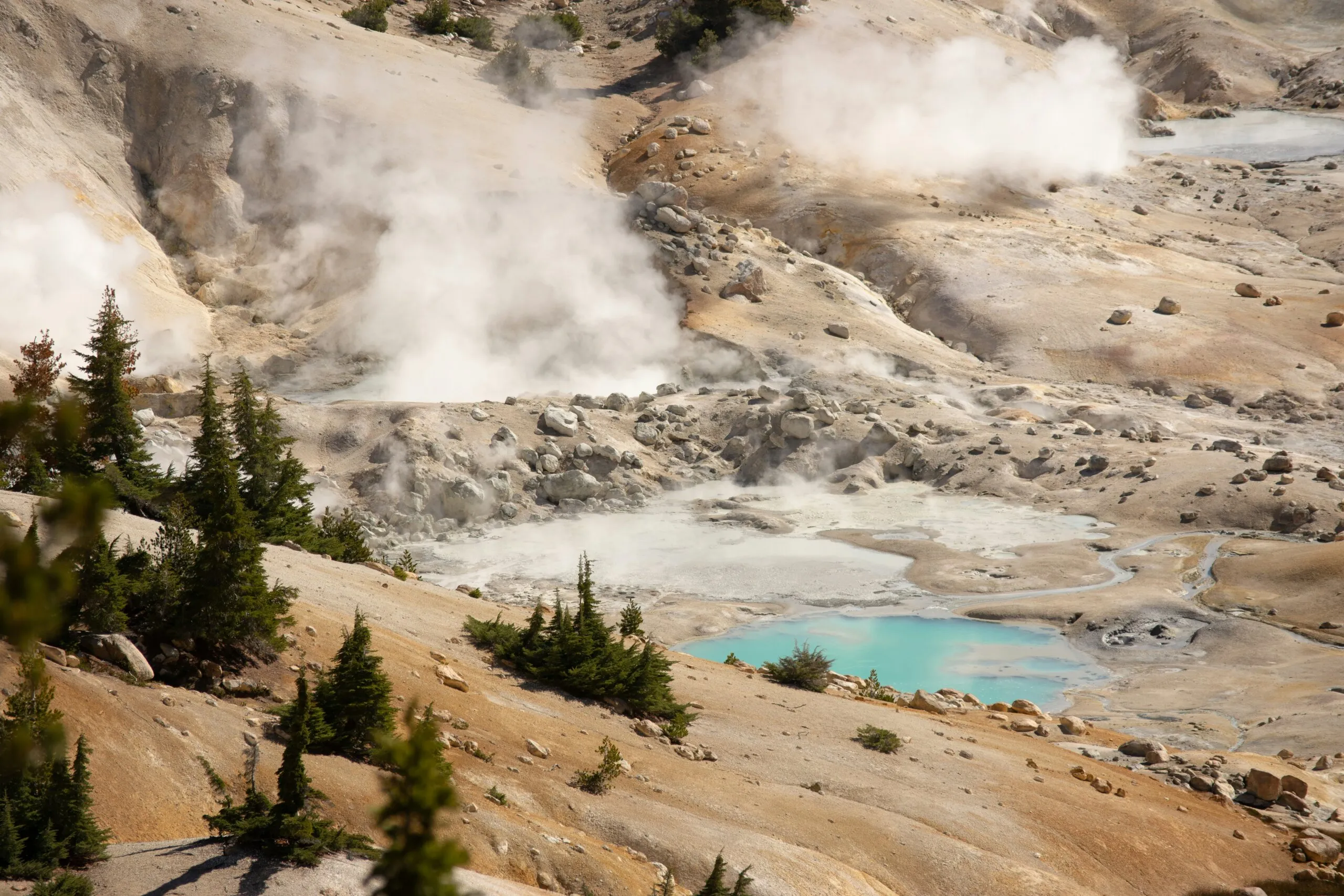 Lassen Volcanic National Park - less crowded California national parks