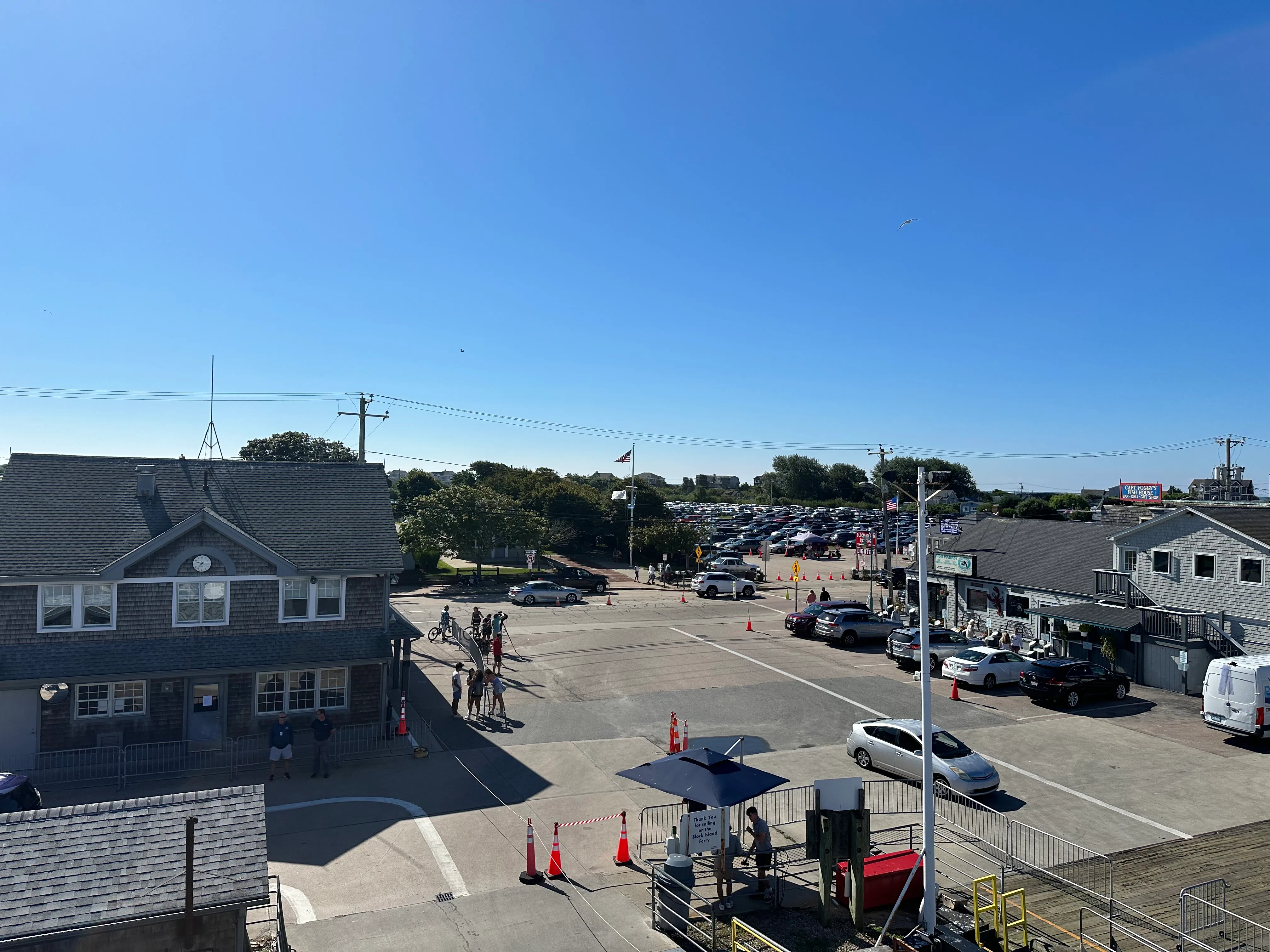 Block Island ferry landing in Galilee