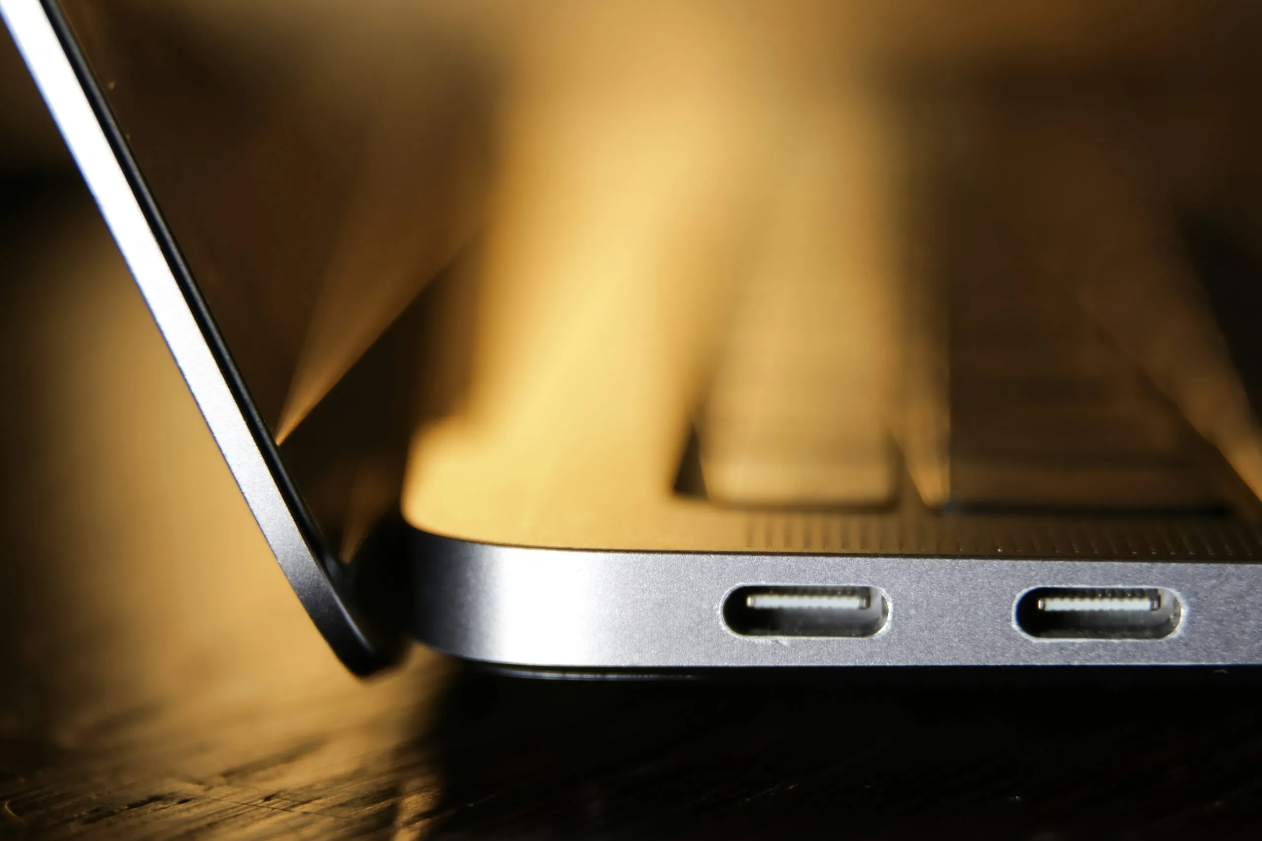 USB ports on a macbook