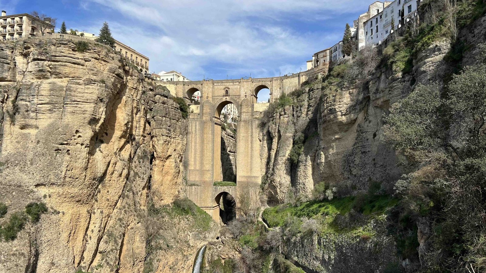 Europe Landing Page- castle bridge in Ronda Spain