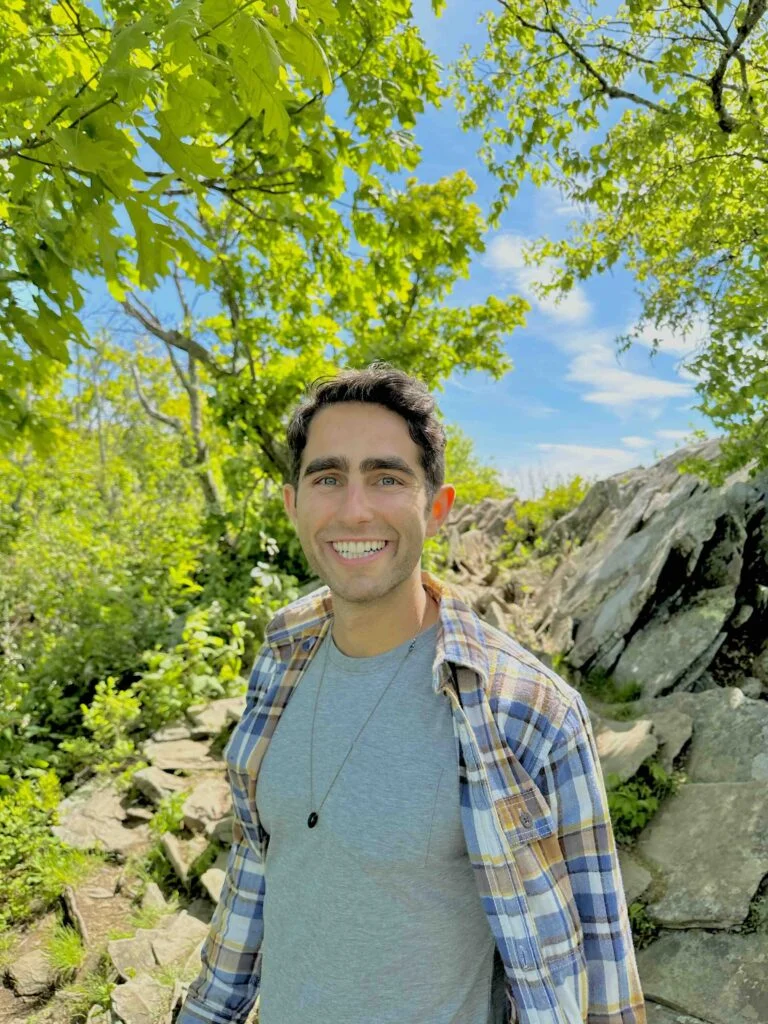 Imperfect Nostalgia Founder in the mountains