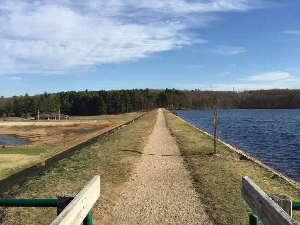 Hopkinton State Park Dam; best sights in Hopkinton, Massachusetts