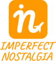 Imperfect Nostalgia Logo With Title Below