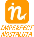 Imperfect Nostalgia Logo With Title Below