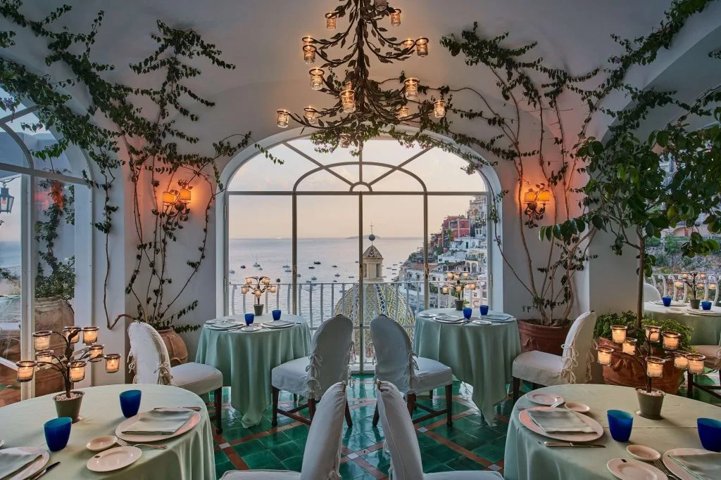 Le Sirenuse; cinematic luxury hotels like The White Lotus