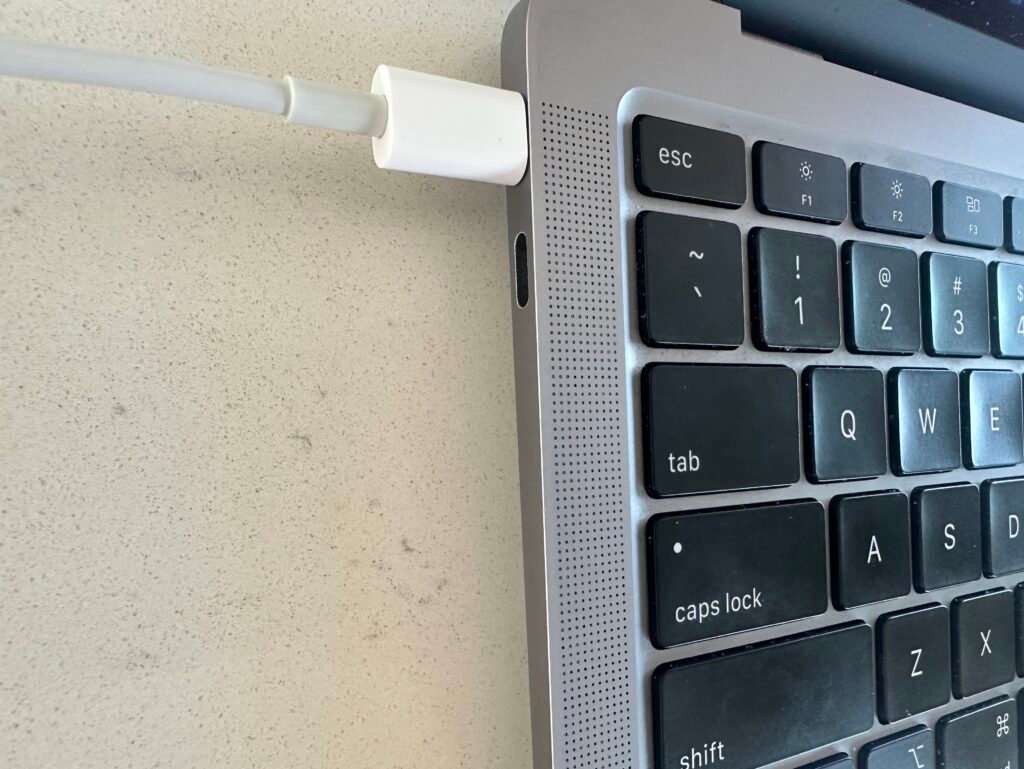 Macbook Air M1 With USB C Transfer Cable is why Your Mac Travel Photos Take Forever to Transfer